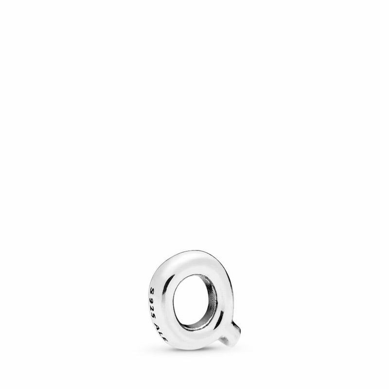 Pandora Letter Q Petite Locket Charm Sale NZ, Sterling Silver (784139-NLK)